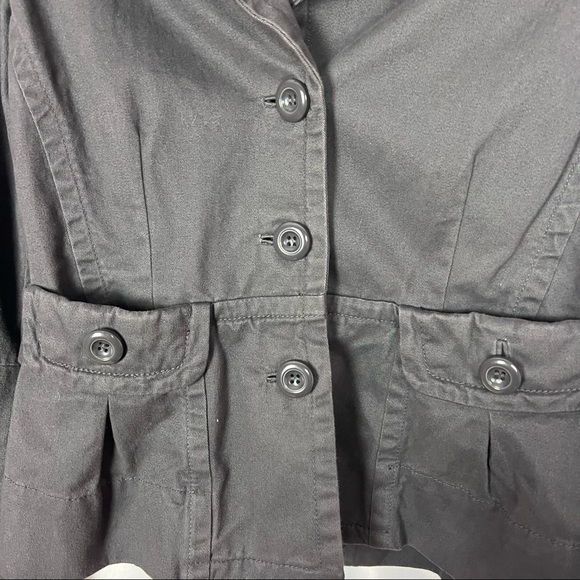 Anthropologie Ett:Twa Gray Utility Jacket, size 8 - Picture 4 of 6